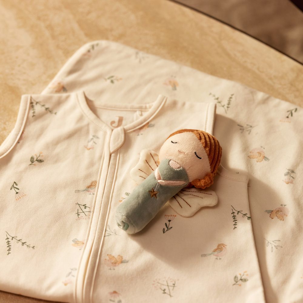 Sac de dormit pentru bebeluși din jerseu, Lovely Birds, Jollein, 90 cm, OEKO-TEX