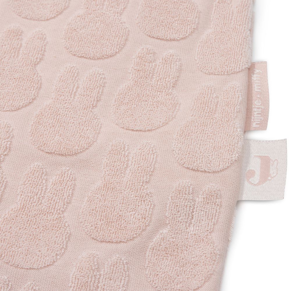 Sac de dormit pentru bebeluși din jerseu, Miffy Jacquard Terry, Roz, Jollein, 90 cm , OEKO-TEX