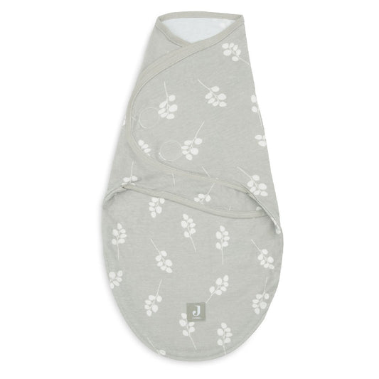 Sac de dormit - sistem de înfășat bebeluși, Twig, Jollein, Verde măsliniu, 0-3 luni