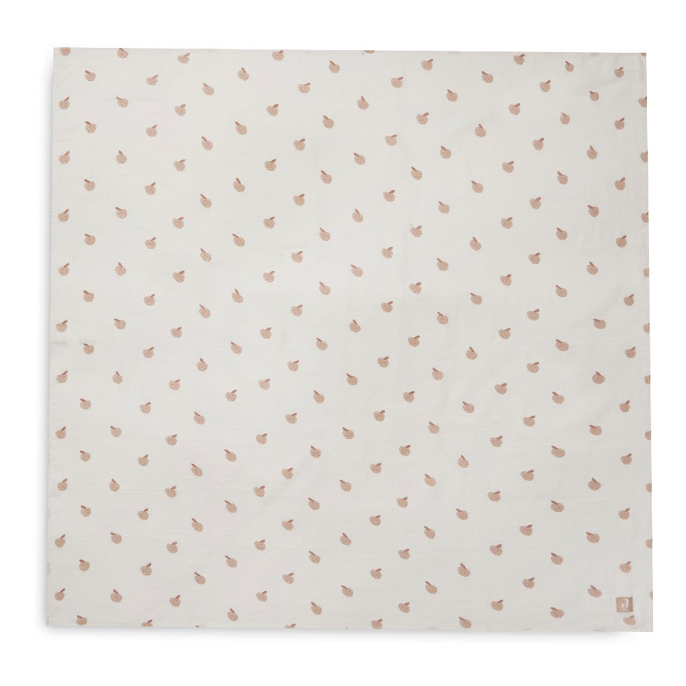 Set 2 museline din bumbac, Farm, Jollein, 115x115 cm