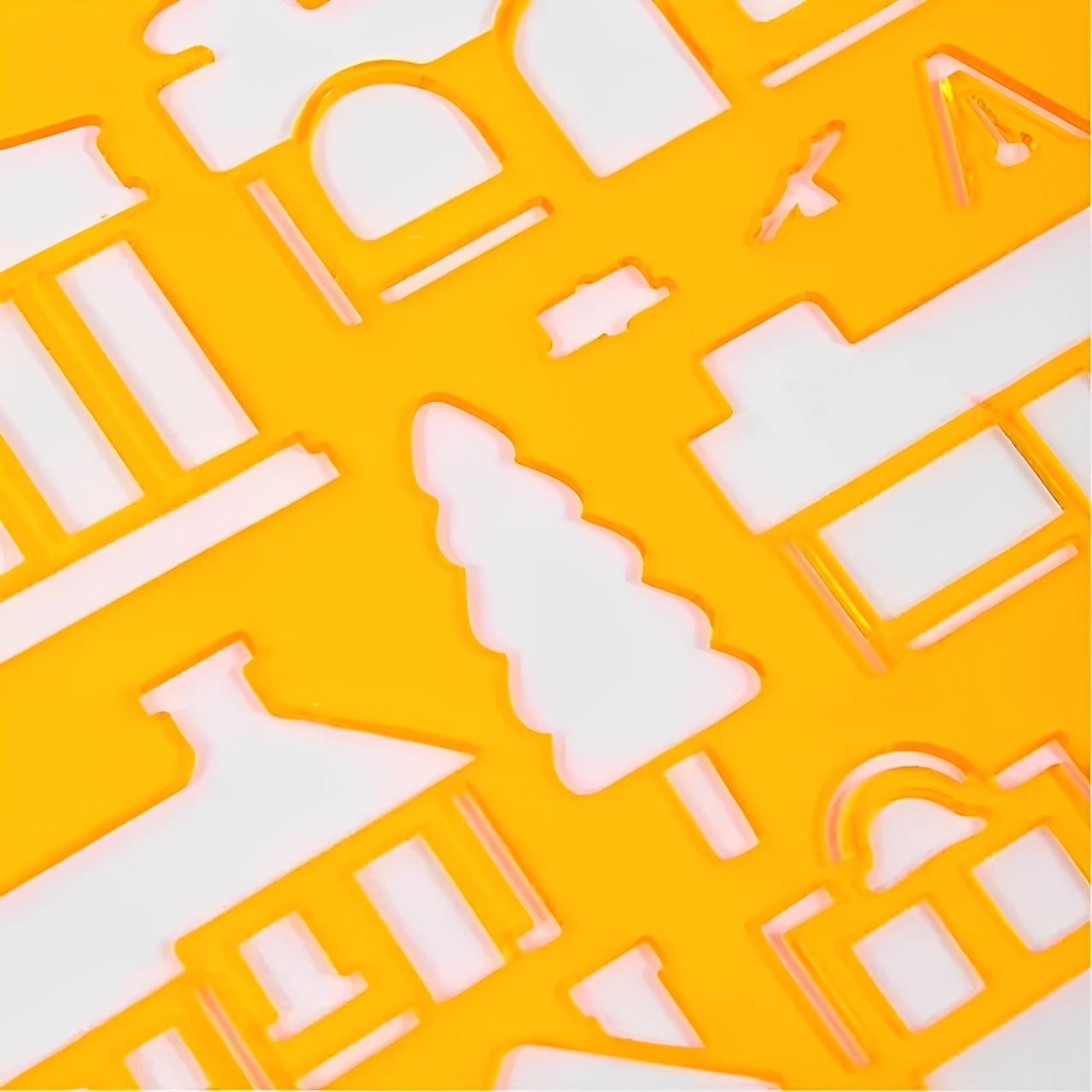 Set 2 șabloane - Orașul de astăzi, Moulin Roty, 3 ani+