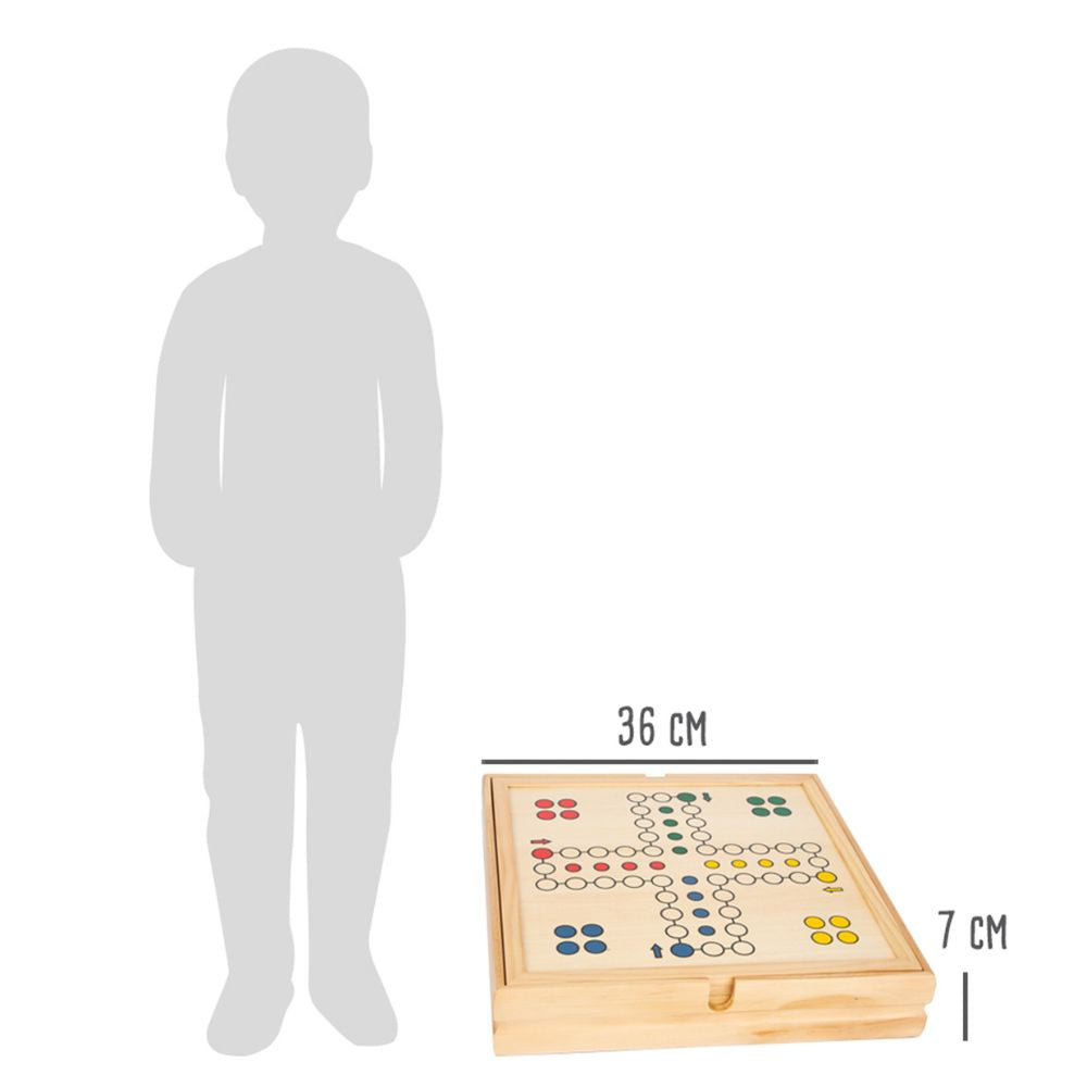 Set 20 jocuri clasice de societate, Small Foot, 6 ani+