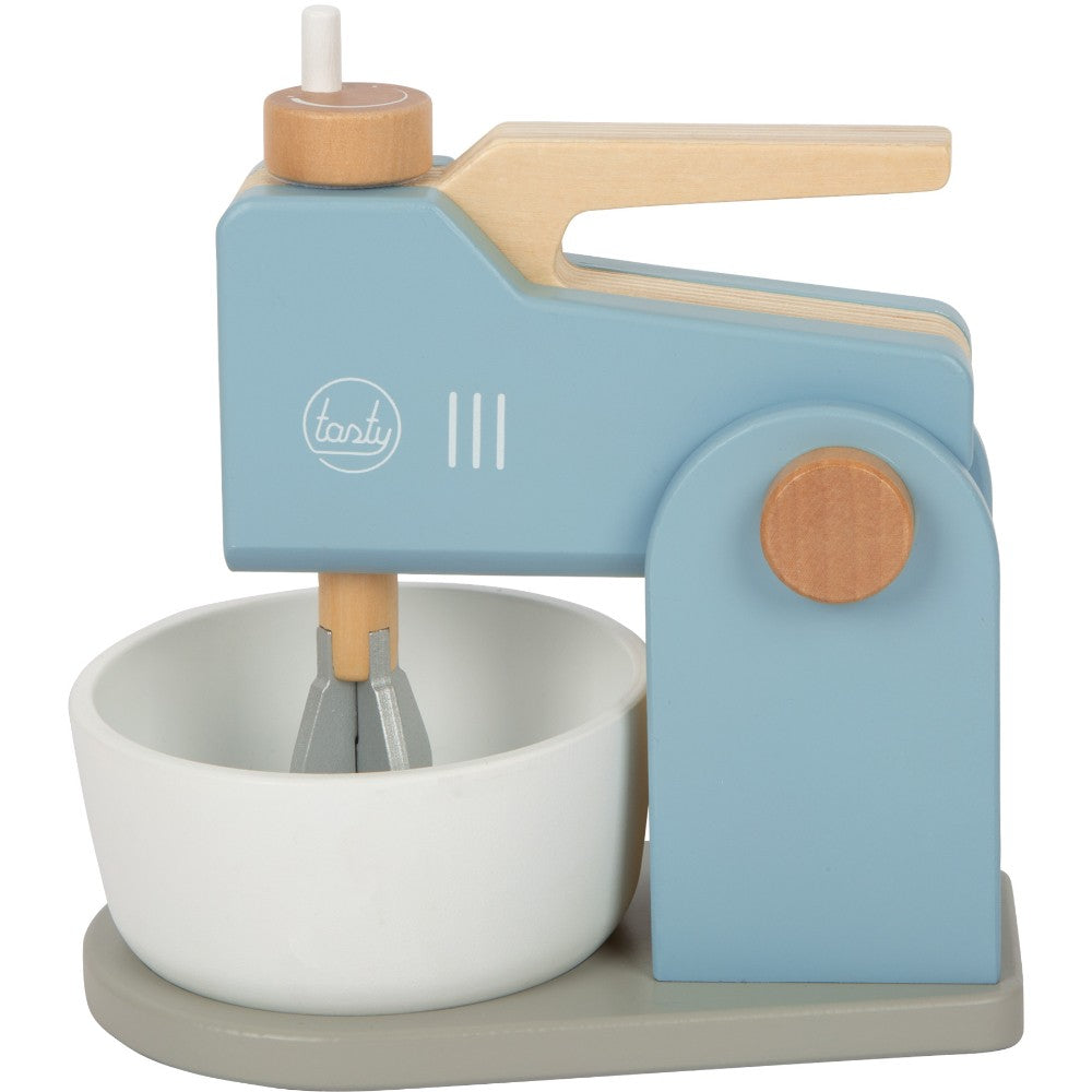 Set Mixer din lemn cu accesorii, Small Foot, Tasty, 3 ani+