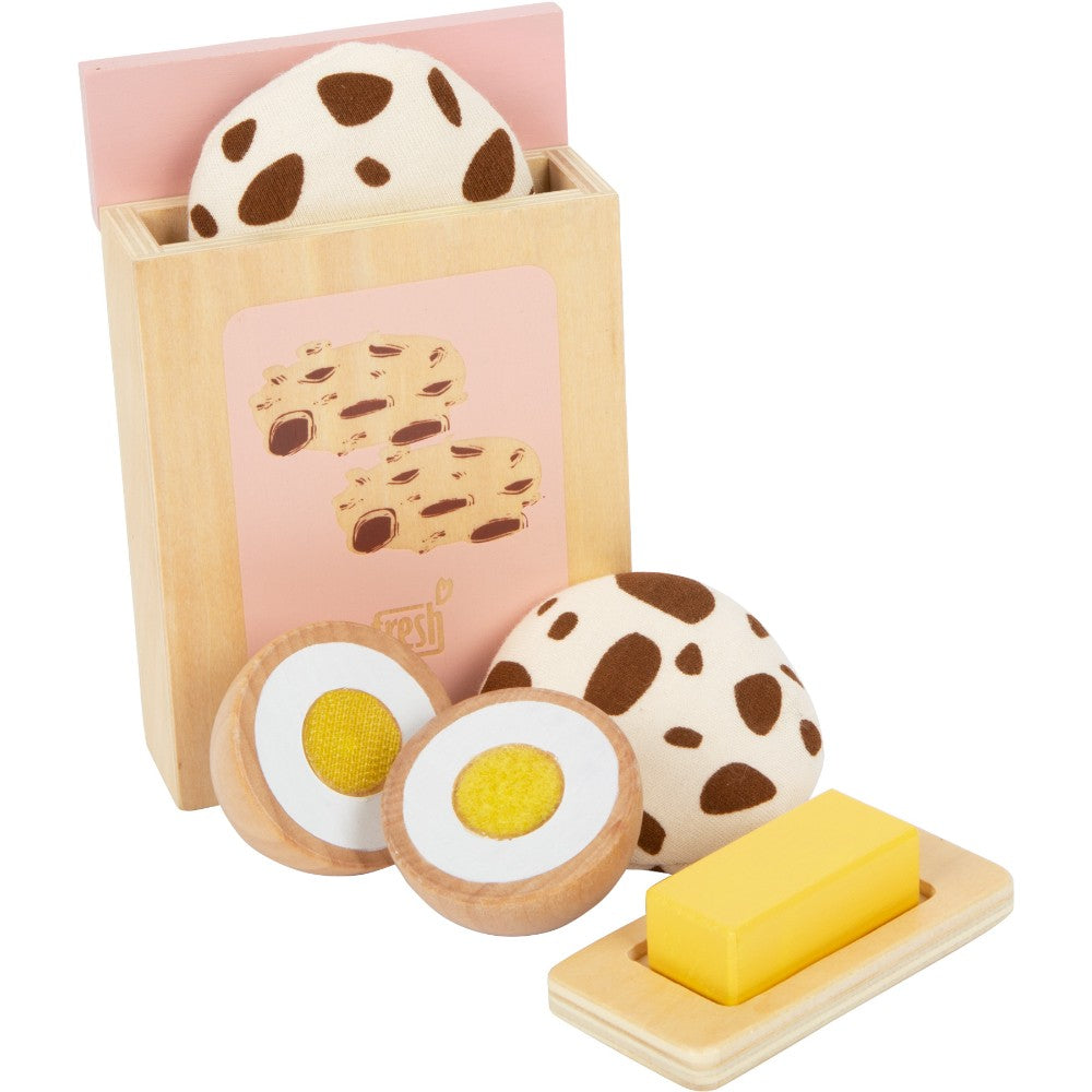 Set Mixer din lemn cu accesorii, Small Foot, Tasty, 3 ani+