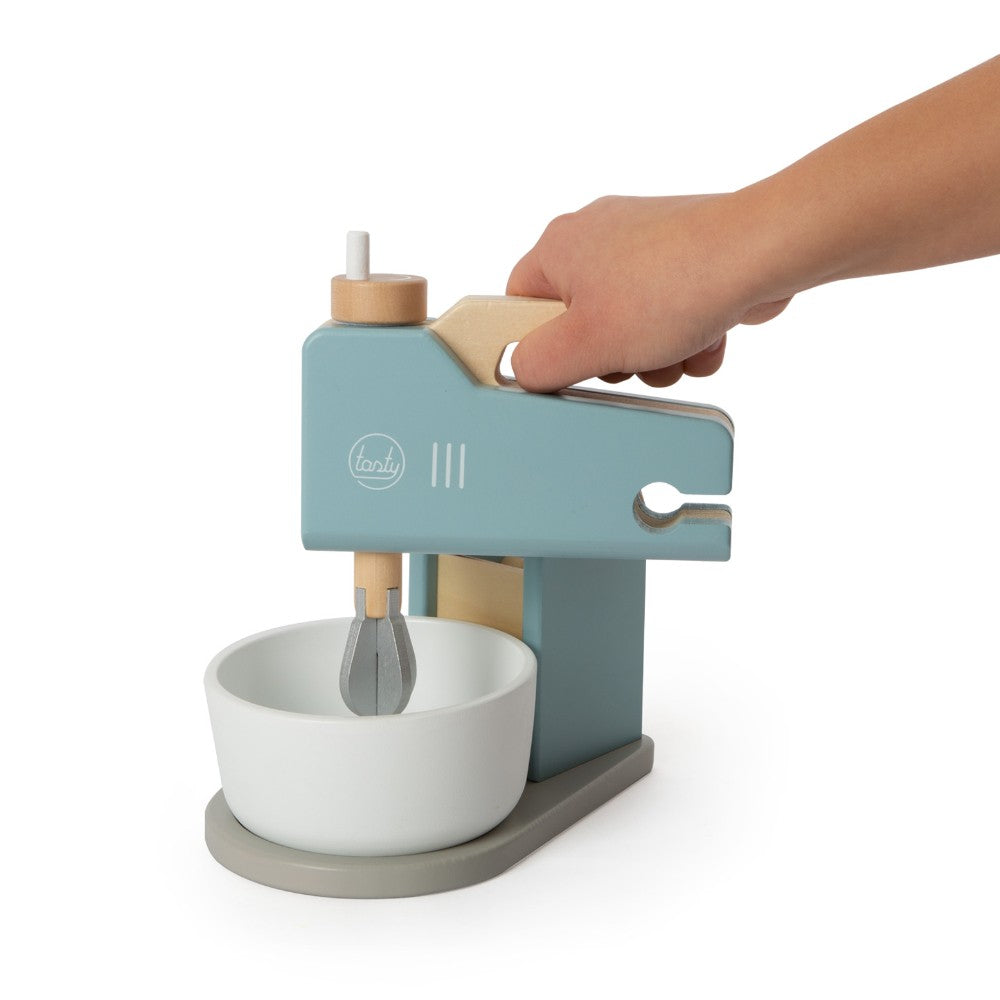 Set Mixer din lemn cu accesorii, Small Foot, Tasty, 3 ani+