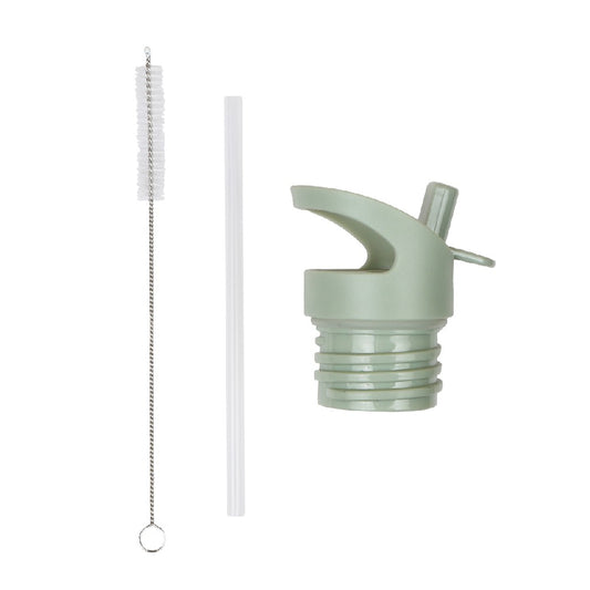 Set accesorii sticlă apă copii, Blossom Salvie, A Little Lovely Company, 6 luni+