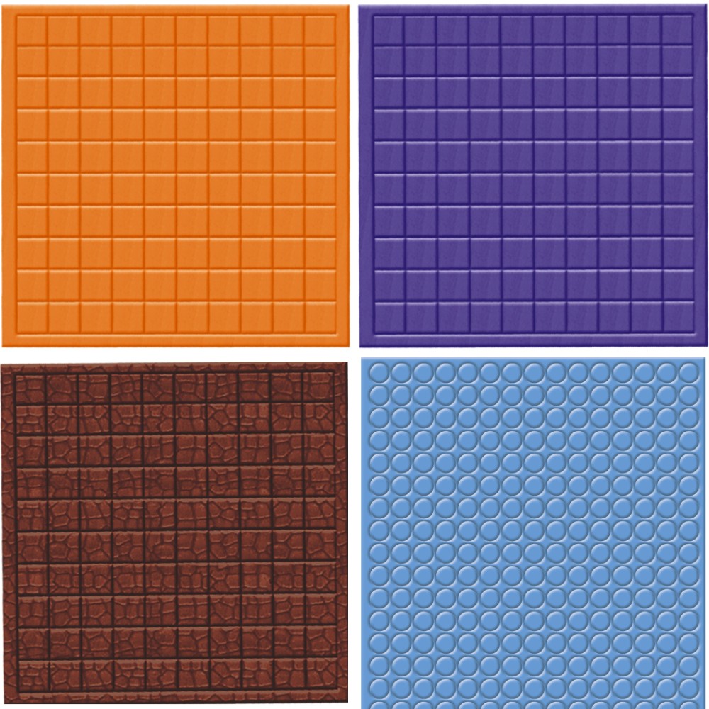 Set creativ cu 8 carduri, Dinozauri, Mozaic, Janod, 4 ani+