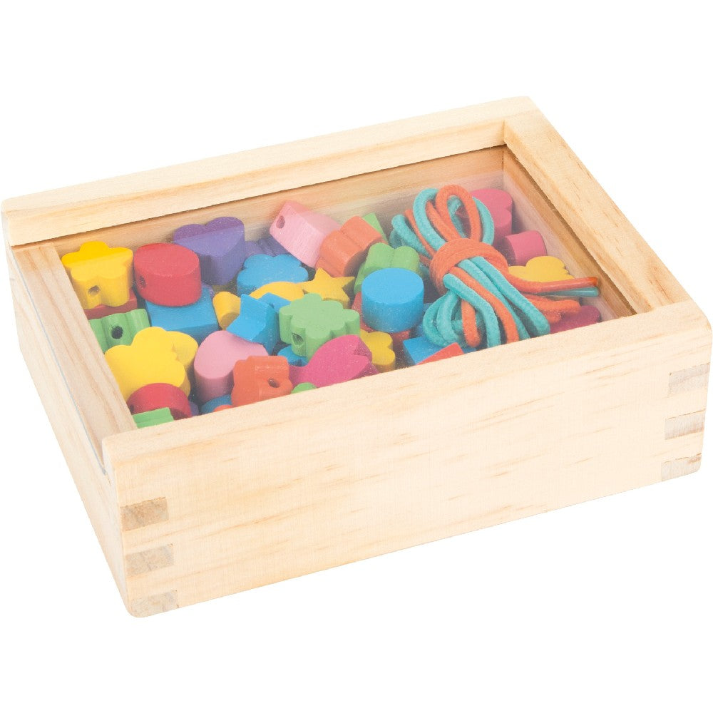 Set de artizanat mărgele, Small Foot, 84 piese, 3 ani+