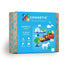 Set de construcție magnetic, Rainbow Motion Pack, Connetix Tiles, 24 piese, 3 ani+