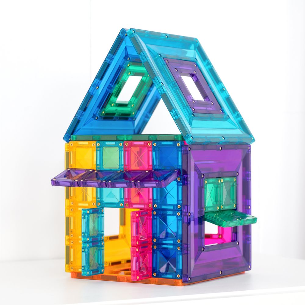 Set de construcție magnetic, Bright Portal Pack, Connetix Tiles, 48 piese, 3 ani+