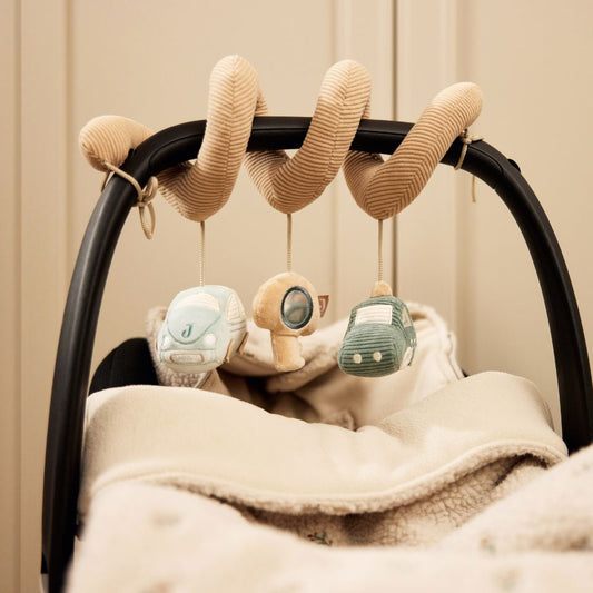 Spirală cu jucării și activități senzoriale pentru bebeluși, On The Go, Jollein, 0 luni+