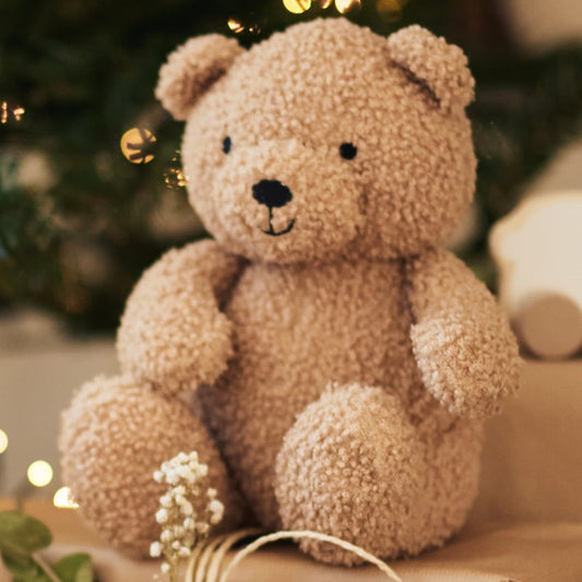 Jucărie de pluș, Ursulețul Teddy, Jollein, Crem, 25 cm, 0 luni+