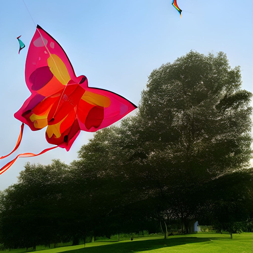 Zmeu pentru copii, Fluture, Vilac, 90x70 cm, 3 ani+