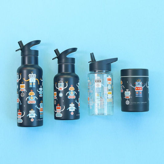 comparatie sticla inox 350ml vs 500ml copii scoala
