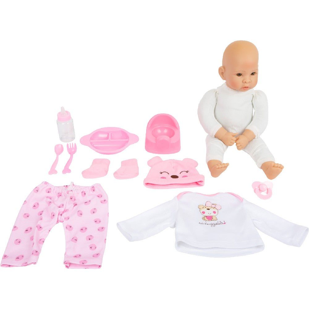Păpușă bebeluș Maria cu accesorii, Small Foot, 2 ani+