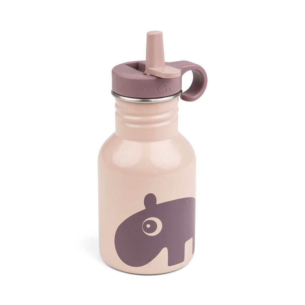 Sticlă de apă termos pentru copii Ozzo, Done by Deer, Powder, 350ml, 6 luni+