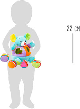 Șoricel de pluș interactiv, Small Foot, 0 luni+