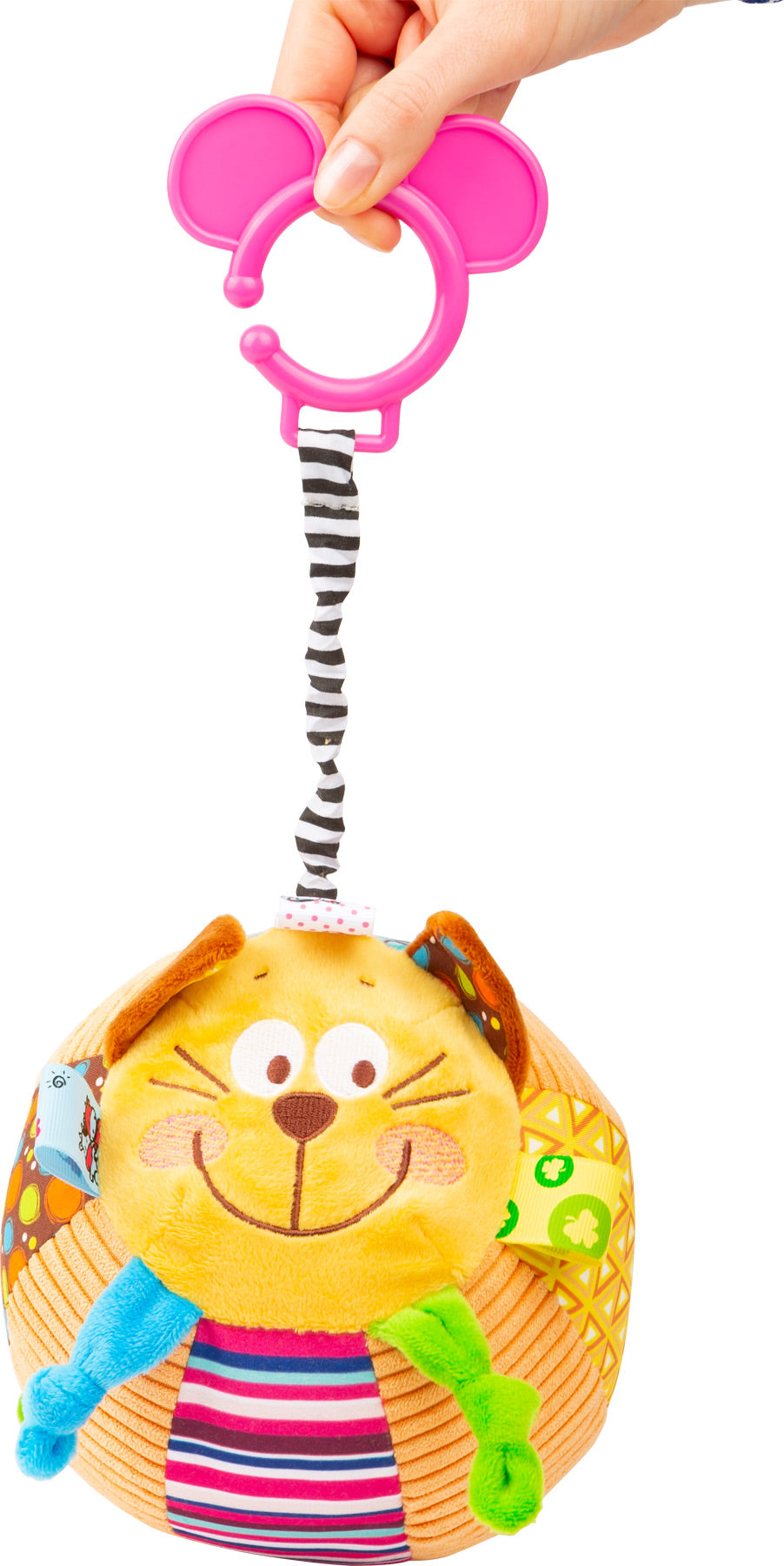 Minge pisicuță de plus interactivă, Small Foot, 0 luni+