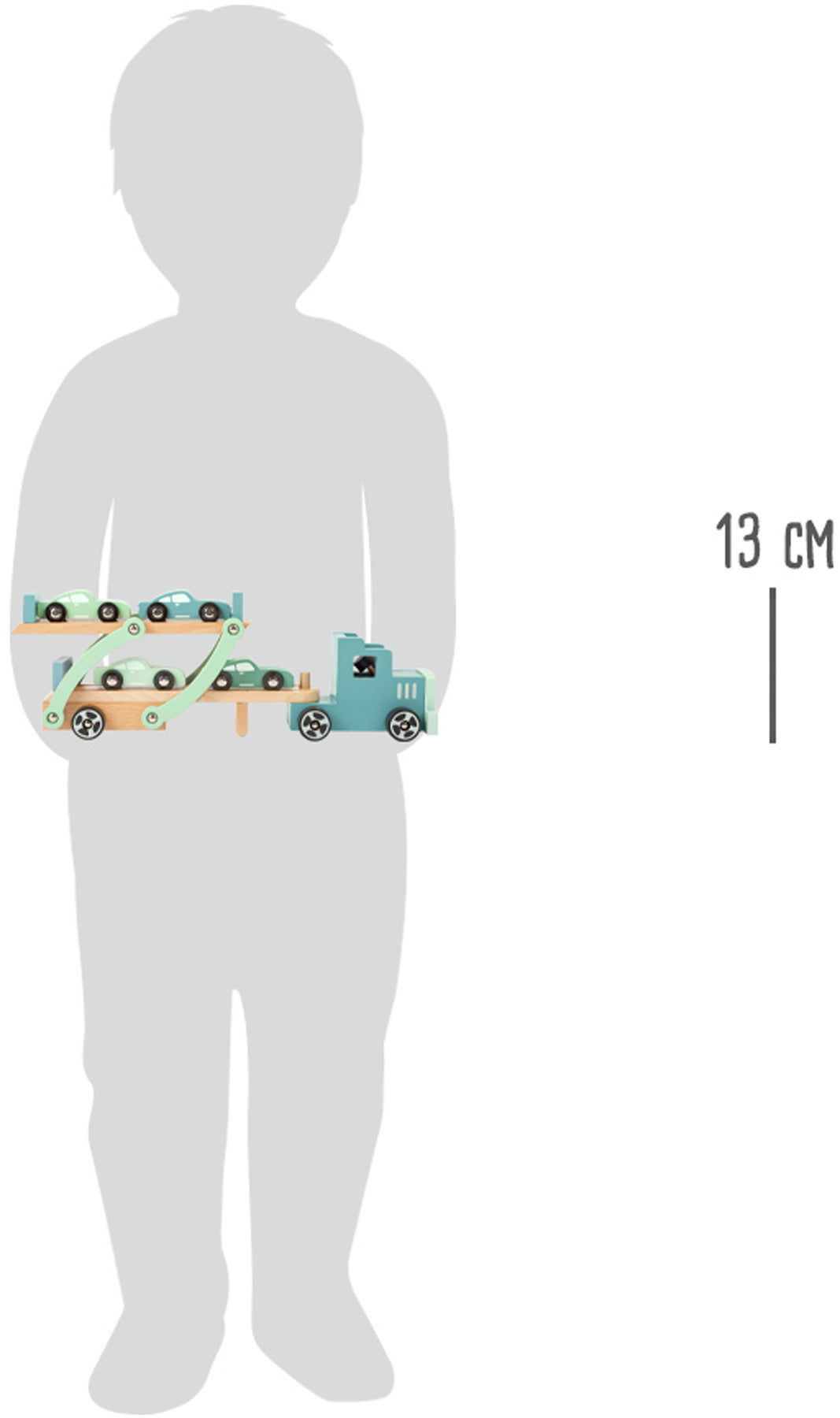 Camion de transport cu mașini, Small Foot, Chicago, 18 luni+