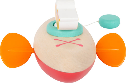 Jucărie de apă, Small Foot, Micul Pelican cu Canoe, 2 ani+