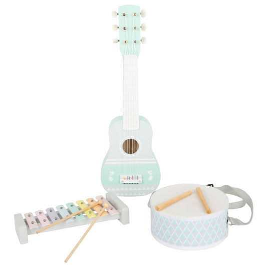 Set muzical 3 instrumente din lemn, Small Foot, 3 ani+