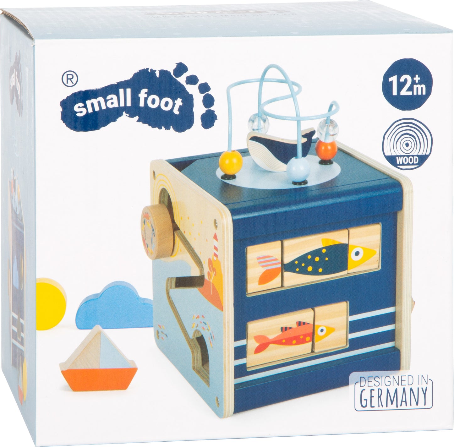 Cub activități, Small Foot, Lumea Marină, 12 luni+