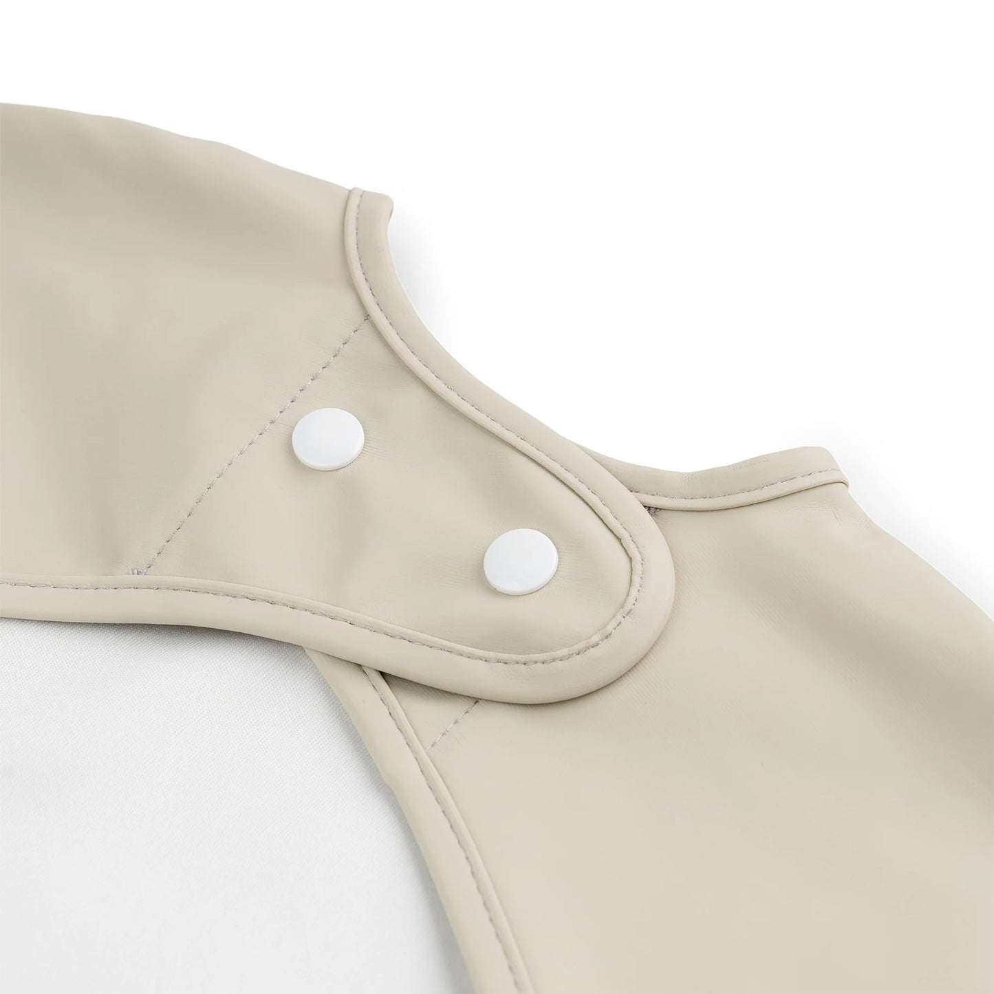Bavetă cu mâneci 6-18m - Crem