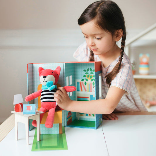 Set de joacă - Frances Vulpea, Petit Collage, 3 ani+