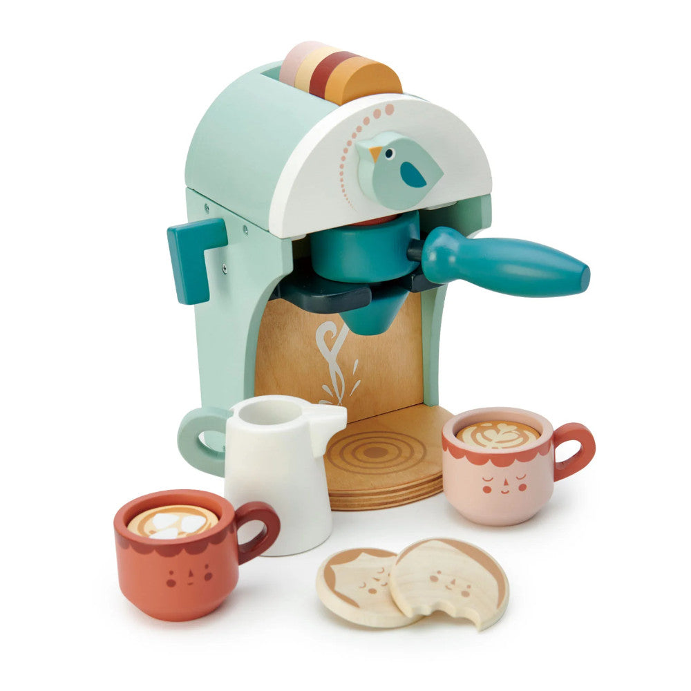 Aparat pentru espresso din lemn premium - Babyccino Machine