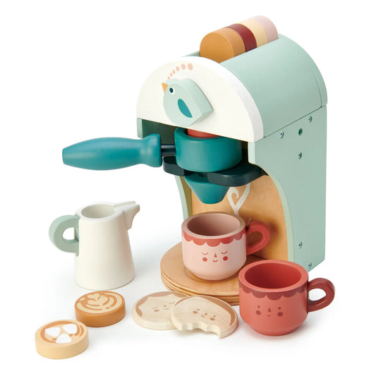 Aparat pentru espresso din lemn premium - Babyccino Machine