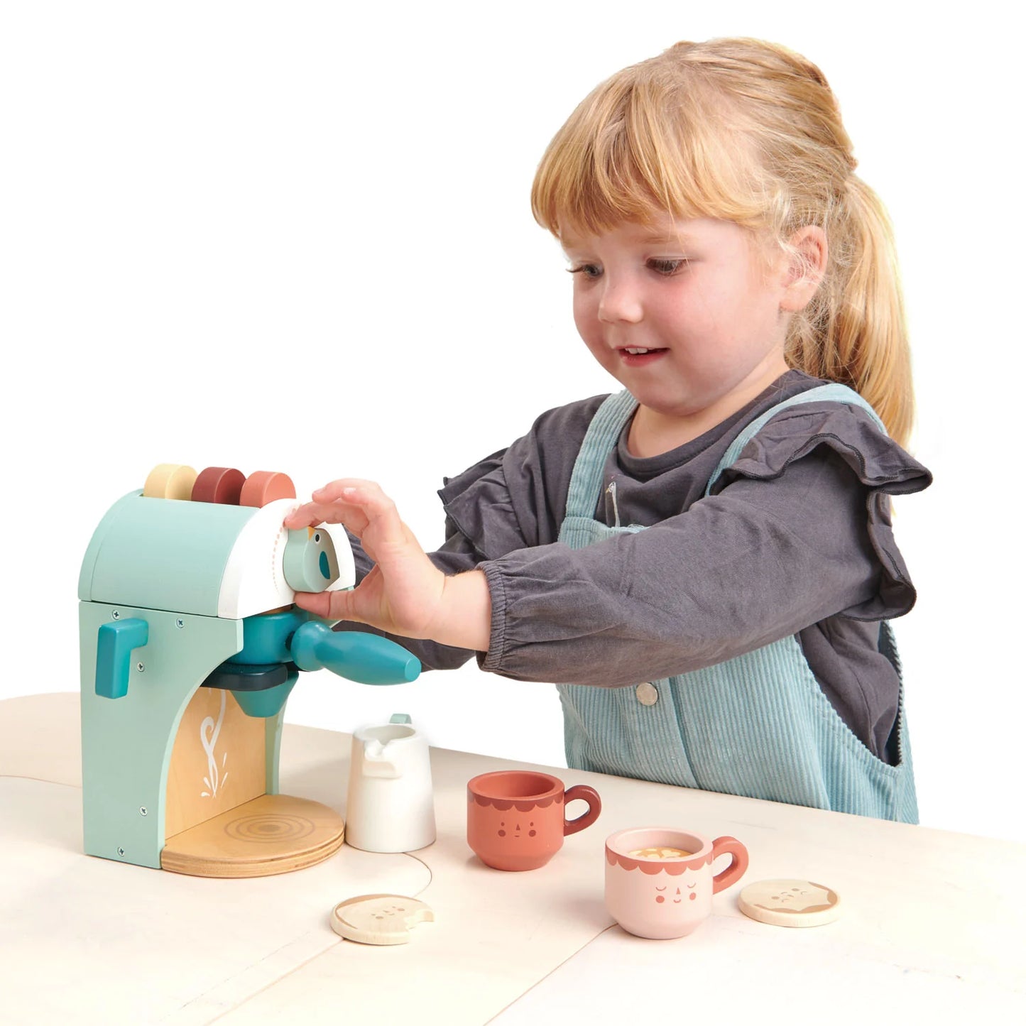 Aparat pentru espresso din lemn premium - Babyccino Machine
