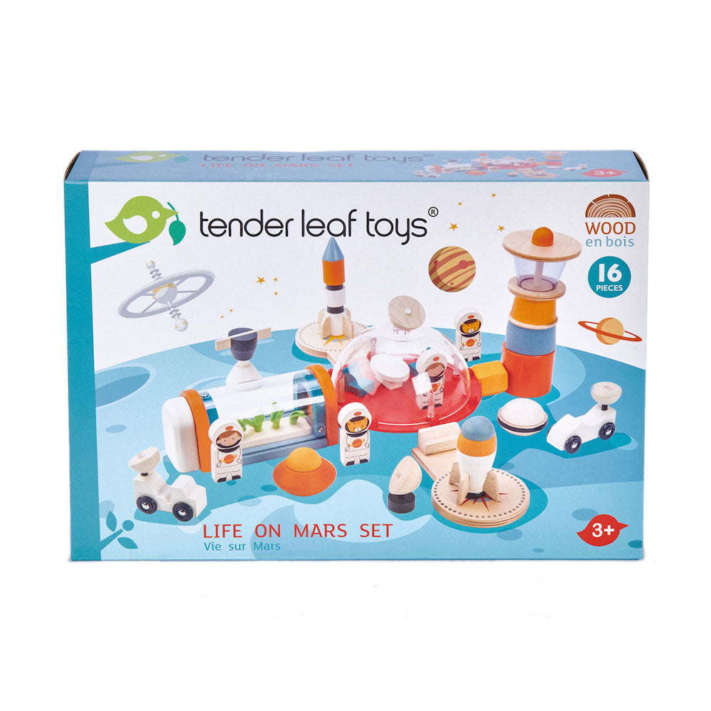 Viața pe Marte - Stație spațială, Tender Leaf, 16 piese, 3 ani+