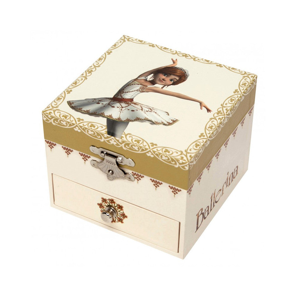 Cutiuță muzicală pentru copii, Trousselier, Balerină, 0 luni+