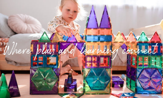 Seturile magnetice Connetix Tiles: Jucării perfecte pentru copiii de toate vârstele