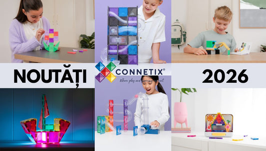 Noutăți Connetix 2026: de la construcții PRO la rachete luminoase