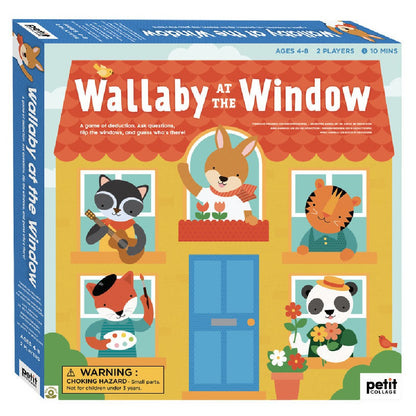 Joc de deducție, Petit Collage, Wallaby la fereastră!, 4 ani+