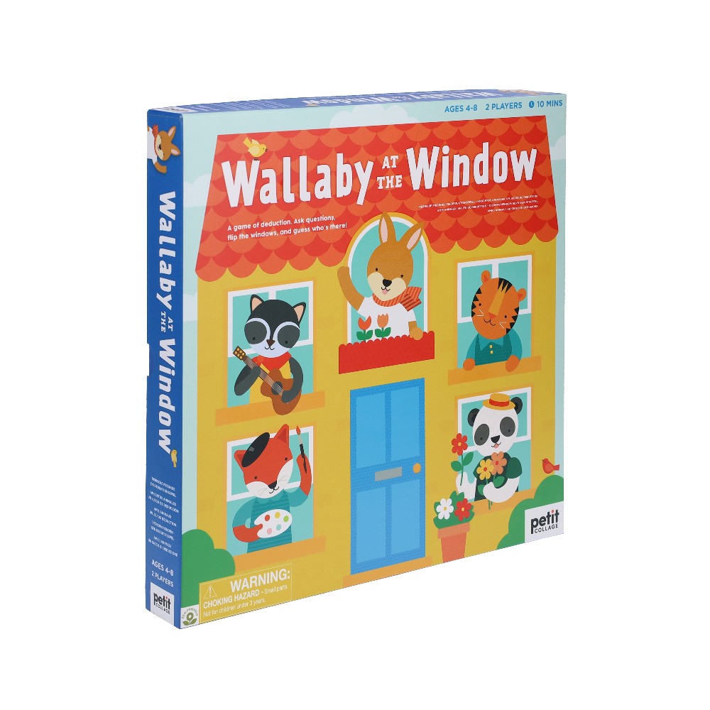 Joc de deducție, Petit Collage, Wallaby la fereastră!, 4 ani+