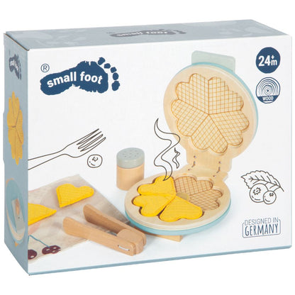 Aparat de vafe de jucărie Small Foot Tasty, 9 piese, 2 ani+