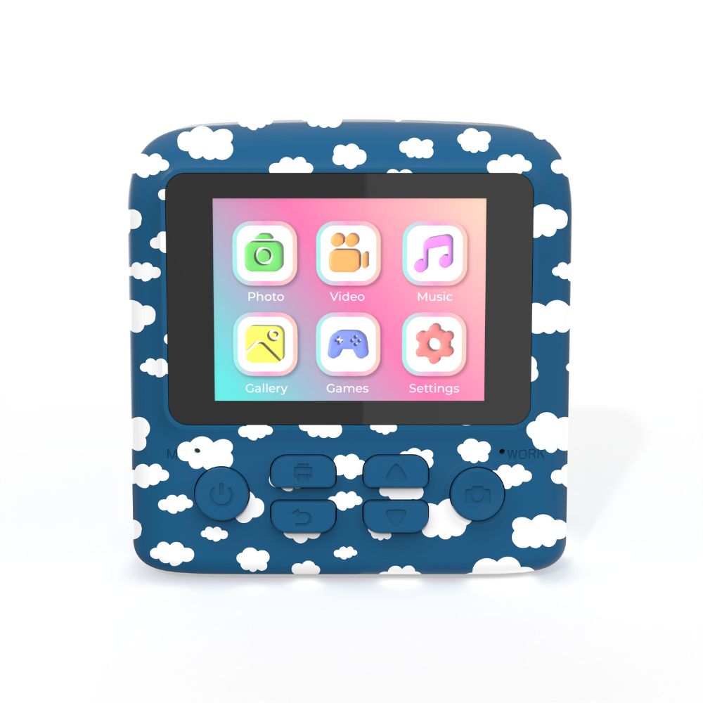 Aparat foto-video instant digital pentru copii, Pixiprint, Cloud, MOB Paris