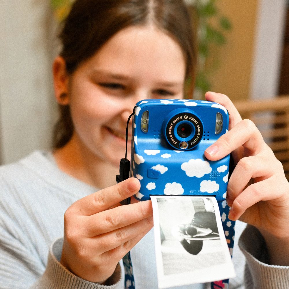 Aparat foto-video instant digital pentru copii, Pixiprint, Cloud, MOB Paris