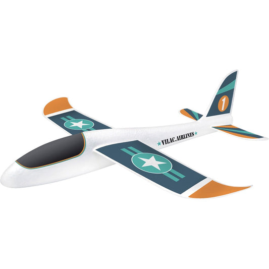 Avion Planor XL pentru copii, Jucărie de exterior, Vilac, 3 ani+