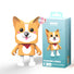 Boxă Bluetooth portabilă copii, Dancing animal-CORGI, MOB, 9.3cm x 6.6cm x 4.2cm, 3 ani+