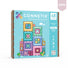 Set de construcție magnetic, Pastel Portal Pack, Connetix Tiles, 48 piese, 3 ani+