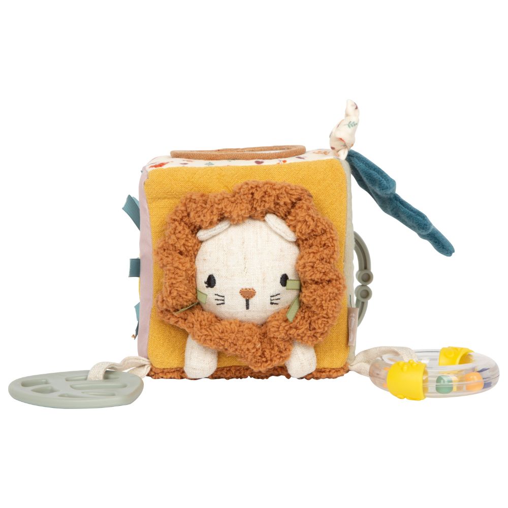Cub senzorial textil pentru bebeluși, Little Lion, Small Foot