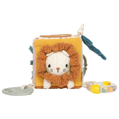 Cub senzorial textil pentru bebeluși, Little Lion, Small Foot