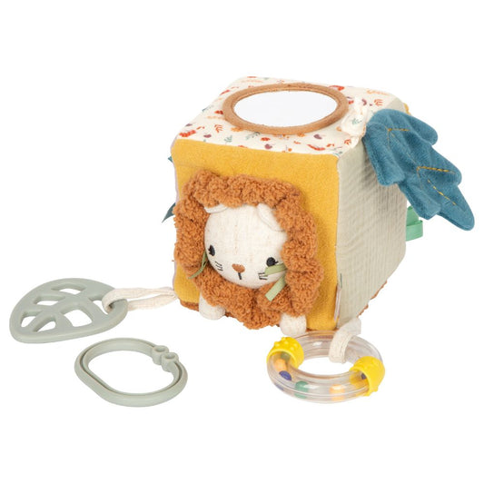 Cub senzorial textil pentru bebeluși, Little Lion, Small Foot