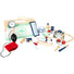 Geantă de doctor cu accesorii din lemn, Small Foot, 18 piese, 3 ani+