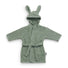 Halat de baie copii din bumbac, Ash Green, Jollein, 3-4 ani