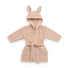 Halat de baie copii din bumbac, Pale Pink, Jollein, 1-2 ani