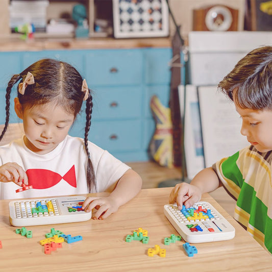 Joc de puzzle de potrivire a formelor, Super Blocks, GiiKER, 6 ani+